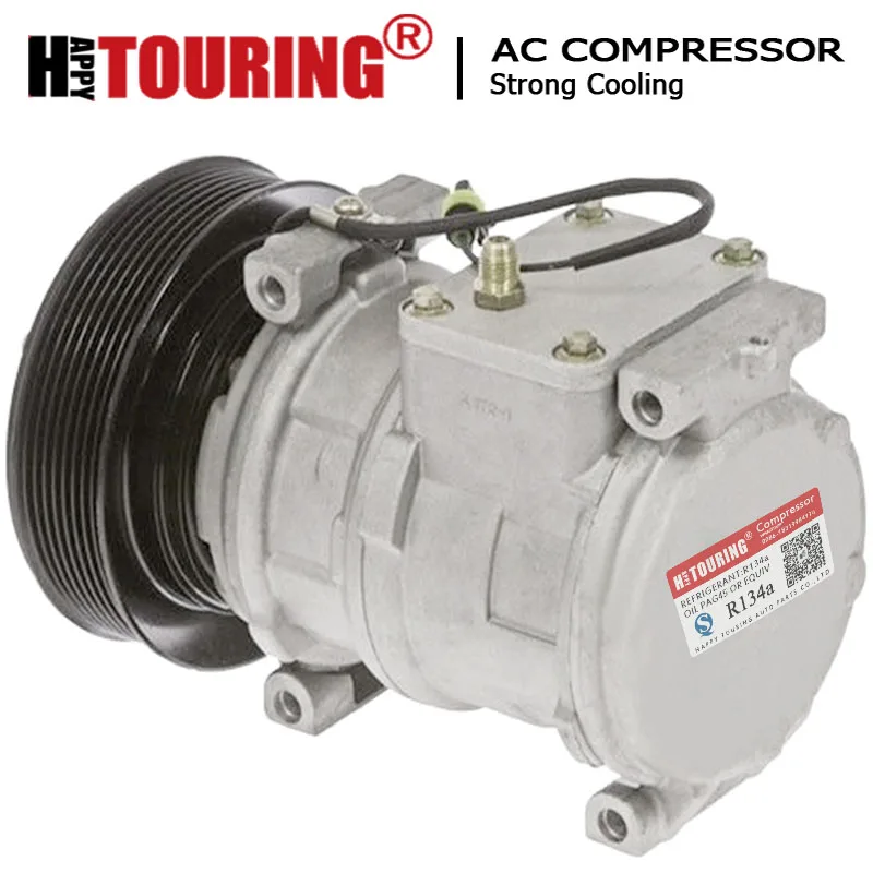 10PA17C AC Compressor For JOHN DEERE TRACTOR 7000 8000 COMBINE 9000 SERIES RE46609 4471002381 AH169875 4471002388 447100-9790