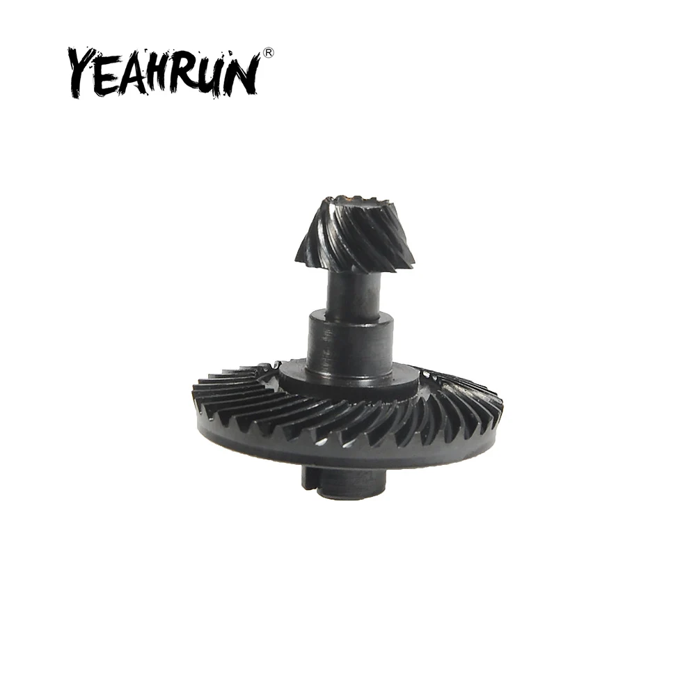 YEAHRUN Hard Steel Front Rear Drive Crown Diff Axle Gear Set for D90 II 1/10 RC Crawler Car Truck Model Upgrade Part Accessories