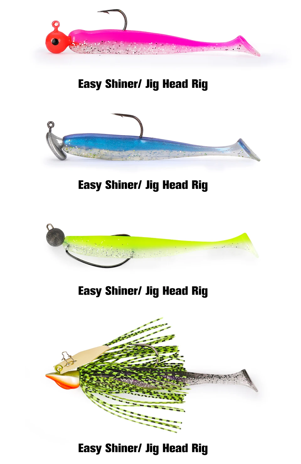 TSURINOYA Weiche Köder T Schwanz Wurm 3,94 Zoll 4,72 Zoll Künstliche Weiche Silikon Köder Für Bass Karpfen Angeln Wobbler Fügen Fischgeruch – Detail 11