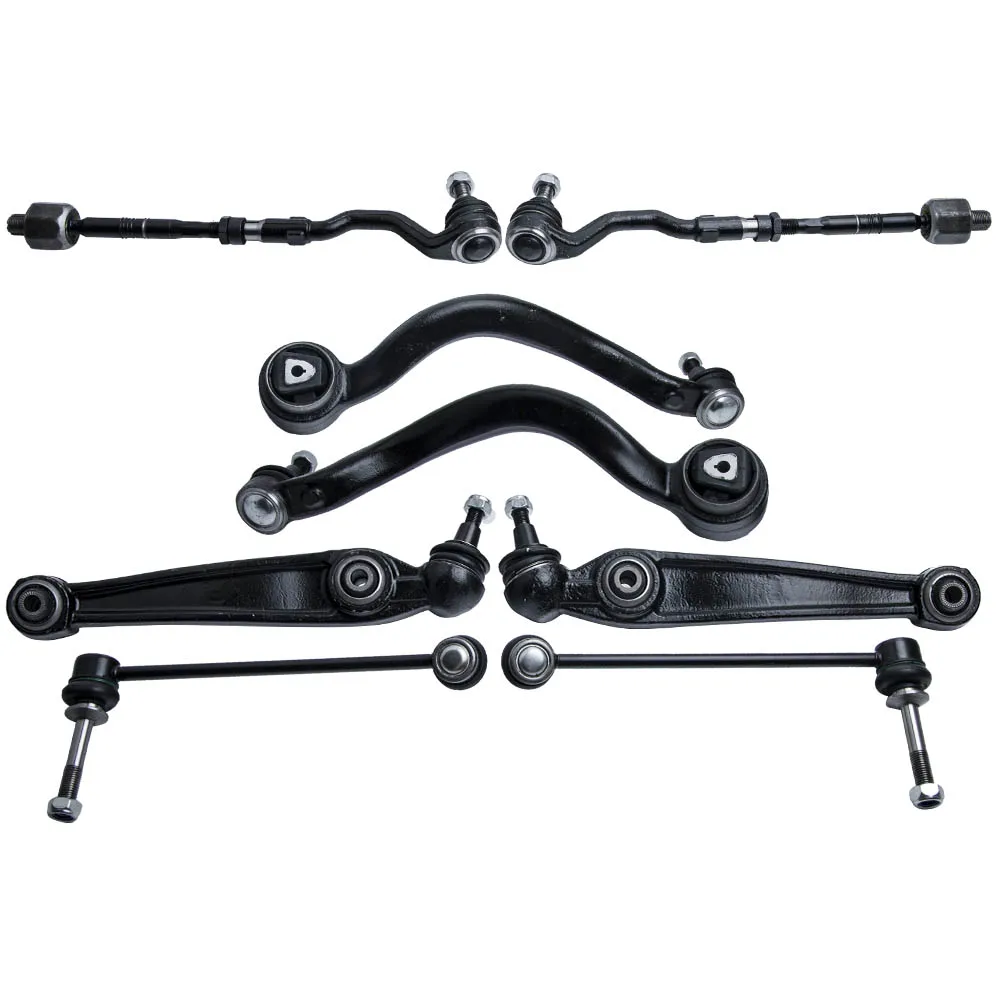 8pcs/set Front & Rear Lower Wishbone Track Control Arms For BMW X5 X6 E70 E71 E72