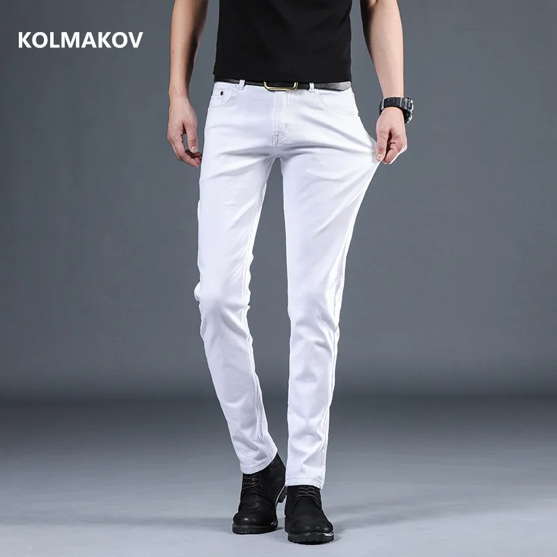 2024 autumn Slim Fit men Jeans Classic Fashion Denim Skinny Jeans Male spring men\'s casual High Quality Trousers