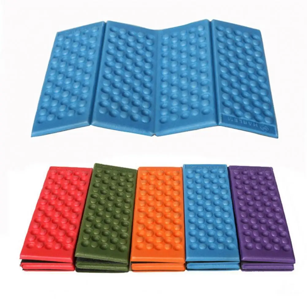 2021 Hot Sales Outdoor Foldable Dual Camping Hiking Beach Picnic XPE Seat Cushion Moisture proof Sitting Mat Waterproof Foam Pad