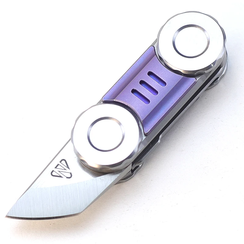 Cuchillo plegable NOC MT-13, acero S125V y mango de titanio - imagen 2