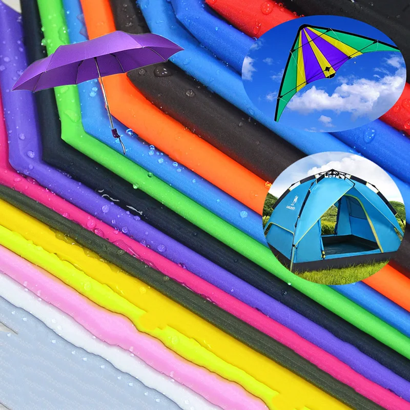 50cm*150cm Polyester Waterproof Sturdy fabric PU coating for umbrella kite bunting clothing handmade DIY