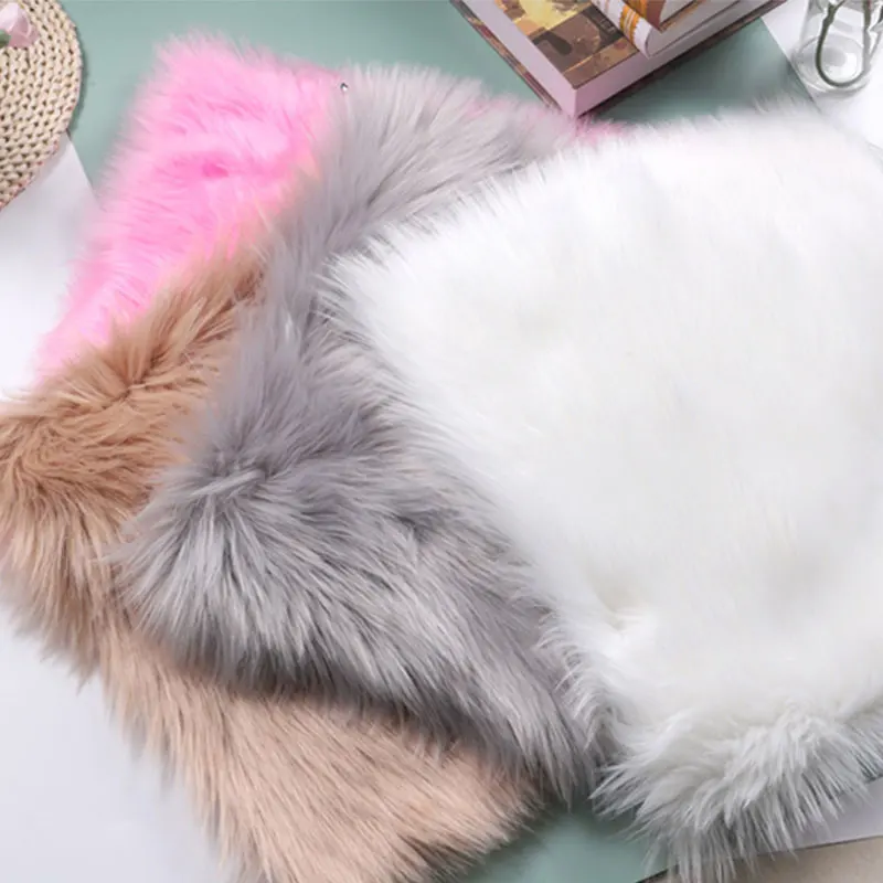 1pcs Nail Art Equipment (40*40cm ) Soft False Animal Fur Take Pictures Background Show For Nail Art