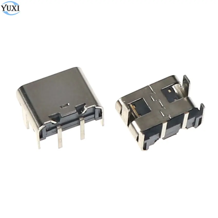 YuXi 10pcs USB 3.1 Type-C Jack 2Pin 2P Female Connector Charger Charging Port Socket