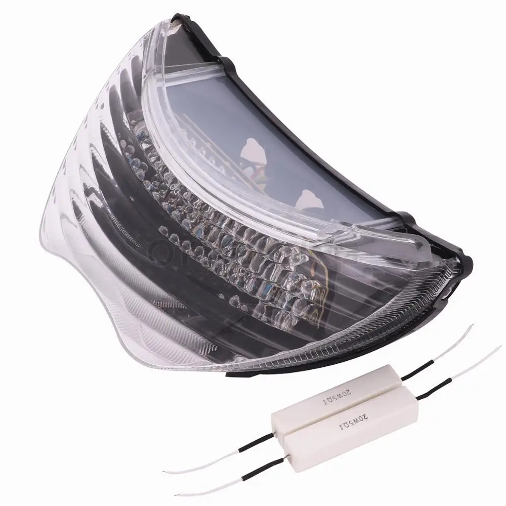 Feux arrière LED pour moto, clignotants de frein, Honda CBRfemale CBR 600 F4 1999-2000 F4I 2004 2005 2006