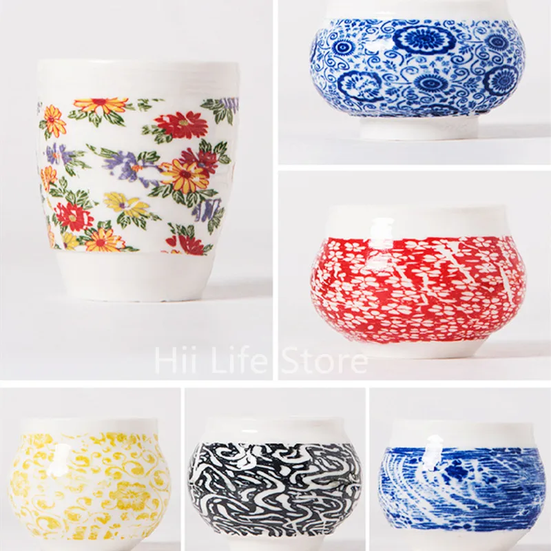 2 sztuk/zestaw ceramiki sztuki kolorowe kwiat papieru ceramiczne Underglaze transferu papierowa naklejka wysokiej temperatury porcelany naklejka