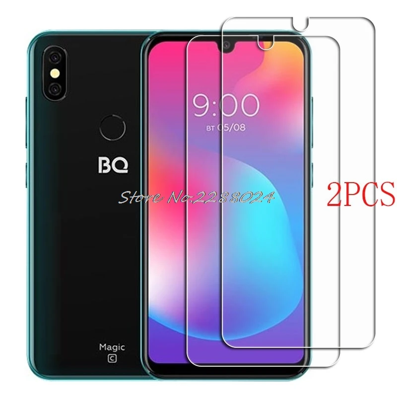 

2PCS BQ 5535L Strike Power Plus 5730L Magic C S 5731L 5732L Aurora SE Tempered Glass Protective Screen Protector Film Cover