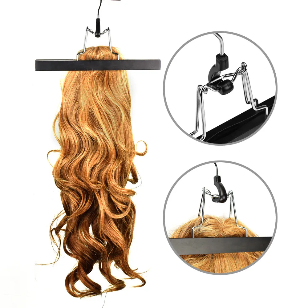 Black Hair Extension Packing Bag Carrier Storage Wig Stands Hair Extensions Bag For Carring and Packing Hair