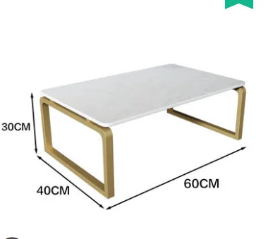 Nordic marble wave window small tea table modern contracted desk tatami small table light luxury day type kang low table Light l