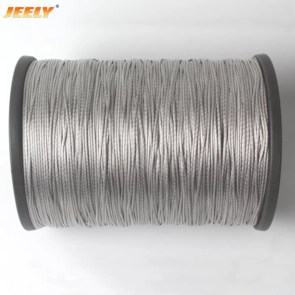 JEELY 661LBS 1.6mm hollow braid  tent rope 8 strands 50M Spectra