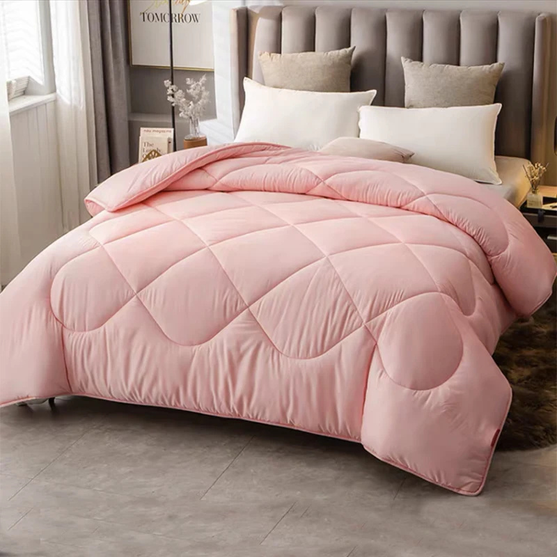 Winter super warm quilt soft comforter feather duvet European Edredon funda quilt quality blanket twin queen king full size