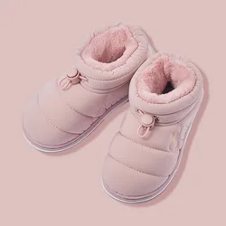 2021 bambini stivali invernali bambini scarpe da neve all'aperto ragazzi caldi peluche addensare scarpe Indoor Home Boot moda ragazze ragazzi scarpe