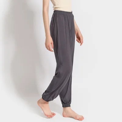 New Sleepwear Women's Casual Home Pants Modal Outer Wear Harem Pant Spring Autumn Sleepwear Pajama Bottoms Lounge Wear Trousers