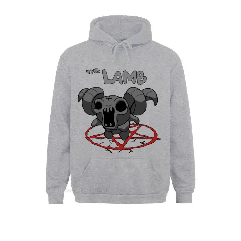 الرجال كنزة قطيفة ملزمة من إسحاق الخروف خمر قميص ولادة جديدة لعبة خروف Azazel شيطان كنزة قطيفة kamas الملابس #5