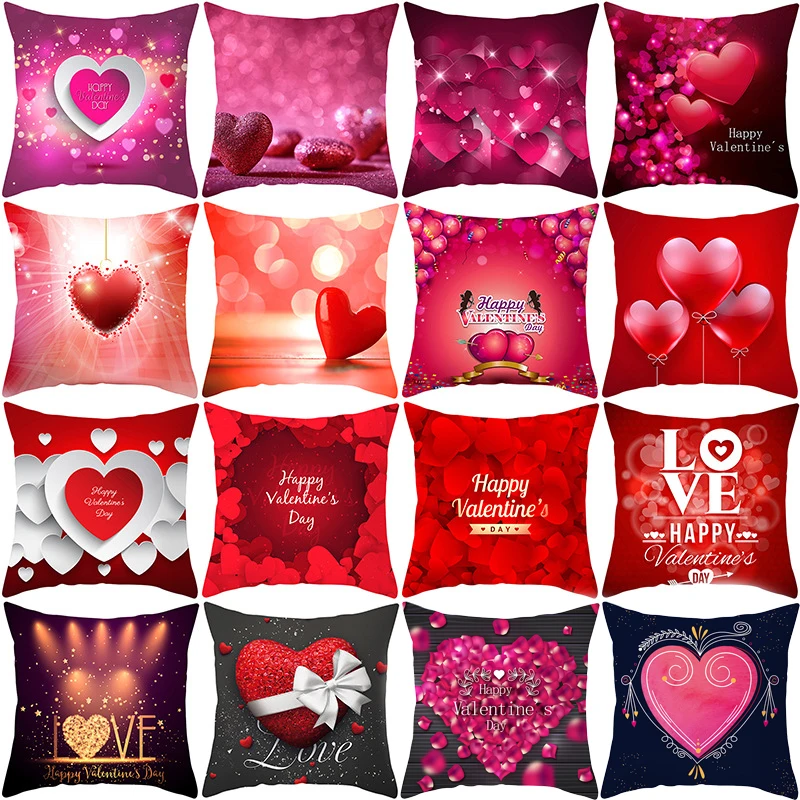 

Decorative pillowcase wedding decoration cushion cover valentine pillowcase sofa cushion cover wedding homeware sofa pillowcase