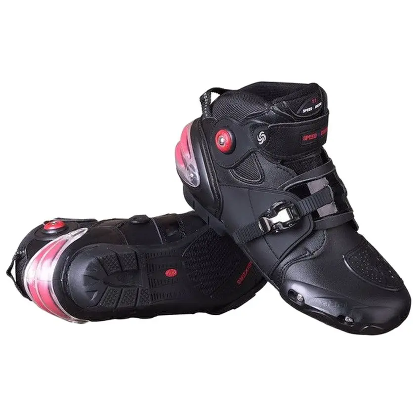 

Newest Speed Motorcycle Riding Shoes, Short Boots, Anti Fall Racing Shoes, Spring Summer Racing Boots Collision Avoidance