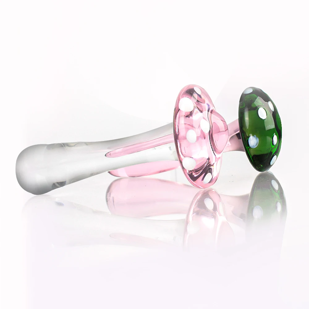 OLO Realistic Dildo Penis Sex Toys for Woman Vaginal Stimulation Dildos Masturbator Crystal Glass Butt Plug Adult Product