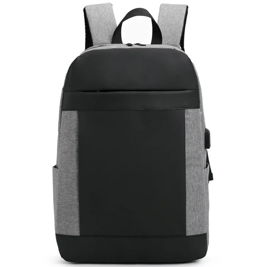 JNKET Fashion Men Nylon Business Backpacks Large Capacity USB Charging Backpack Laptop Bag Casual Outdoor Travel Packs