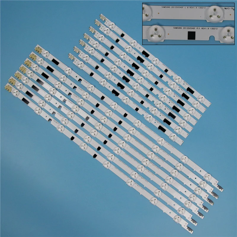 

832mm 14 Piece/Set LED Array Bars For Samsung UE40F6800AB UE40F6800SB 40 inches TV Backlight LED Strip Light Matrix Lamps Bands