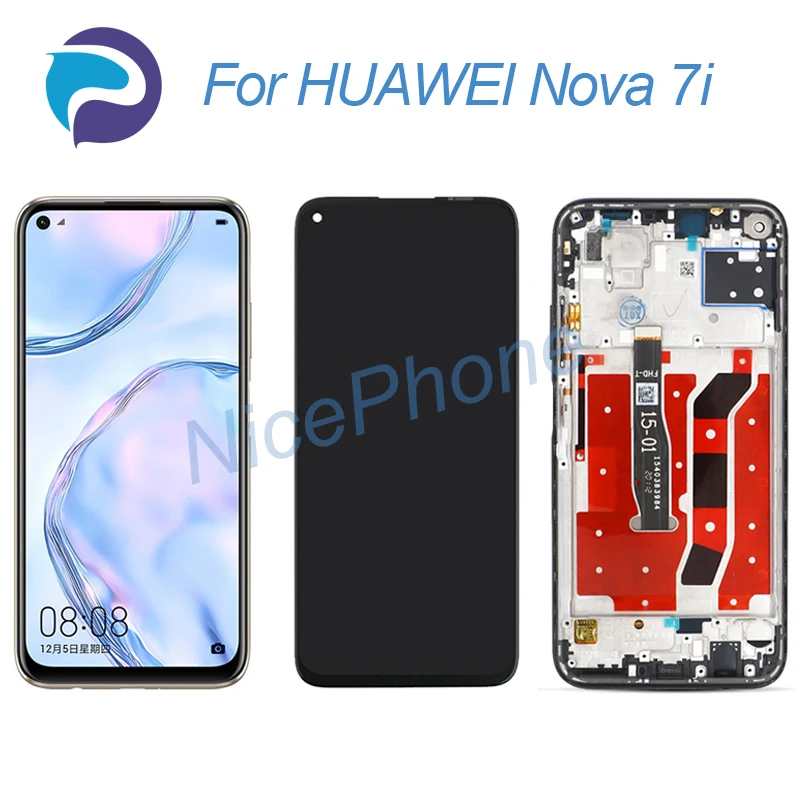 for Huawei Nova 7i LCD Screen + Touch Digitizer Display 2310*1080 JNY-L22B/21A/01A/21B/22A/02A/X2 for HUAWEI nova 7i LCD Screen