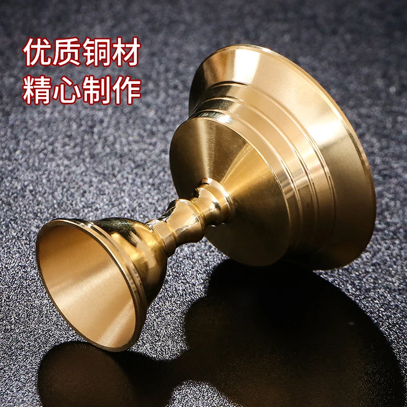 High polished pure copper butter lamp holder Changming candle holder Buddha for lamp holder butter lamp lamp holder