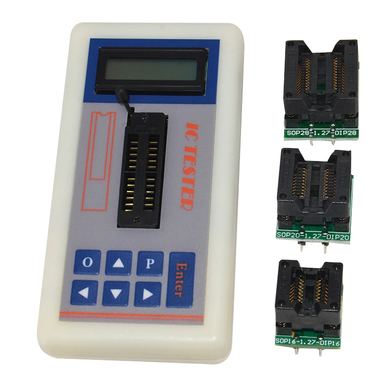 

Professional Integrated Circuit IC Tester Transistor Tester Online Maintenance Digital Led Transistor IC Tester