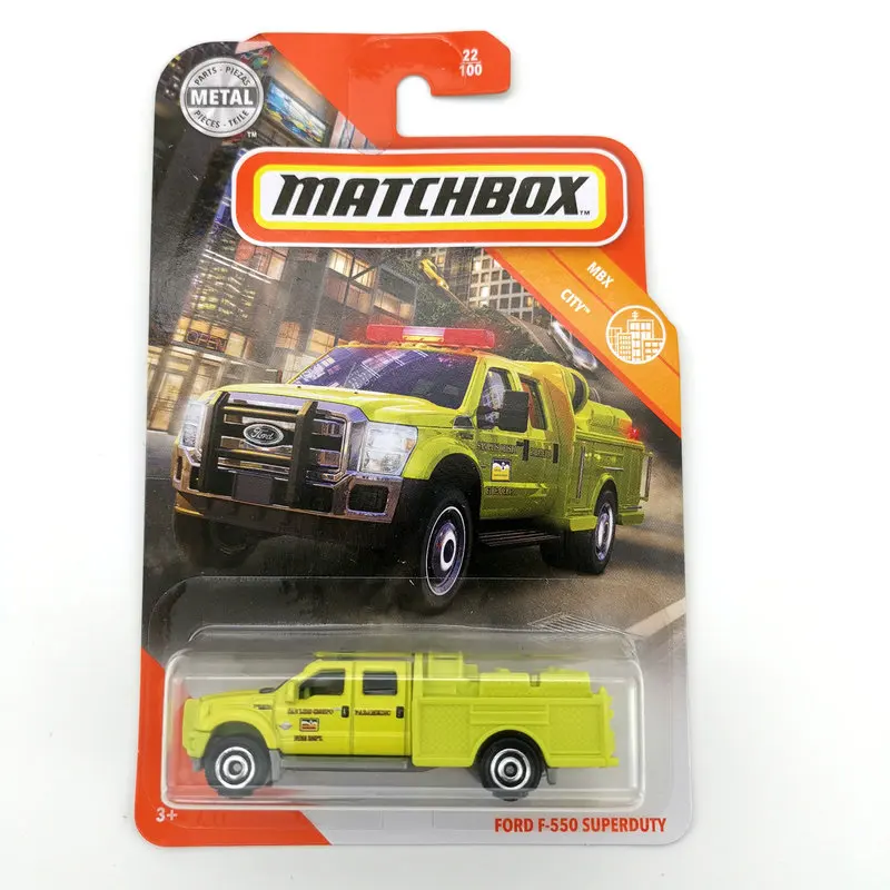 

2020 Matchbox Car 1:64 Sports car FORD F-550 SUPERDUTY Metal Material Body Race Car Collection Alloy Car Gift