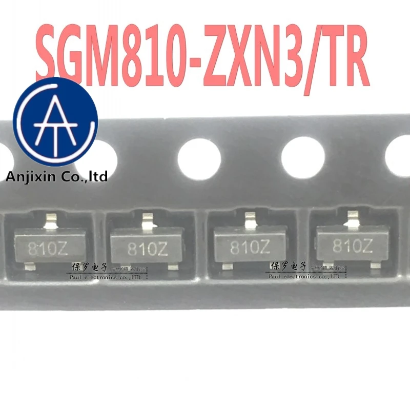 10 Chiếc 100% Orginal Và New Vi Xử Lý GIÁM SÁT MẠCH SGM810-ZXN3/TR Lụa 810Z SOT-23 Thật Cổ