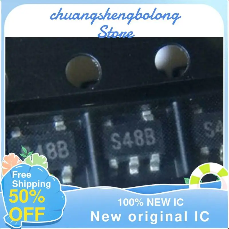 10-200 Chiếc LM2703MFX-ADJ S48B SOT23 Mới Ban Đầu IC