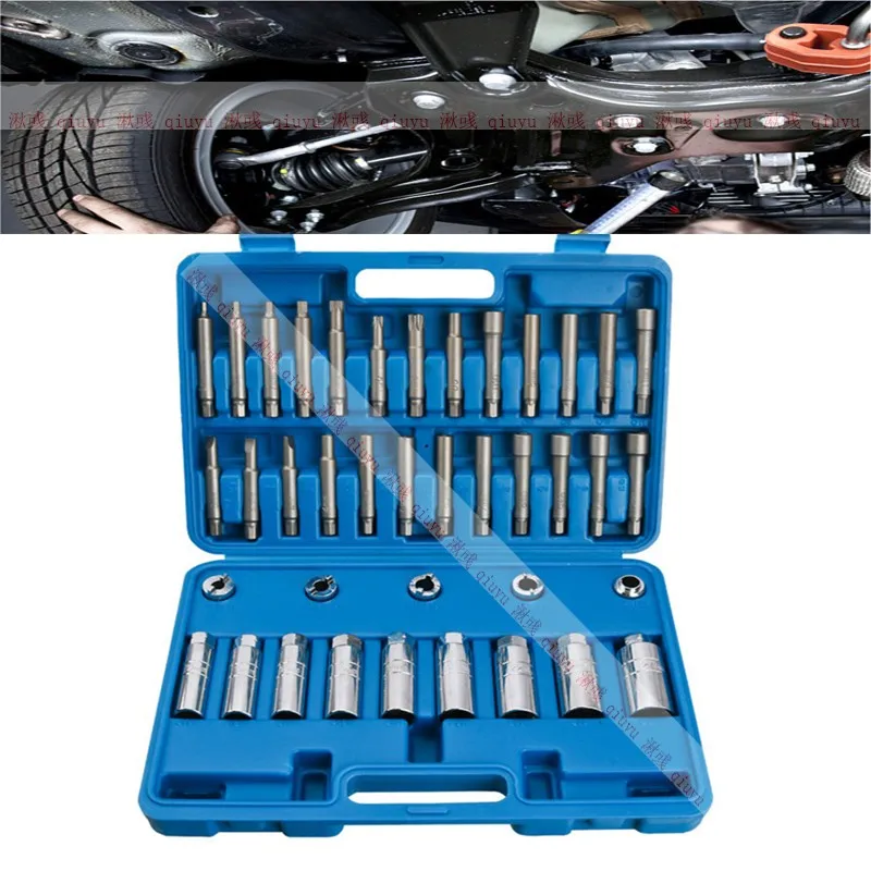 

39pcs Car Strut and Shock Installation Tools Set Shock Absorber Screw Socket Remover Automotive Upper Mount Special Tools