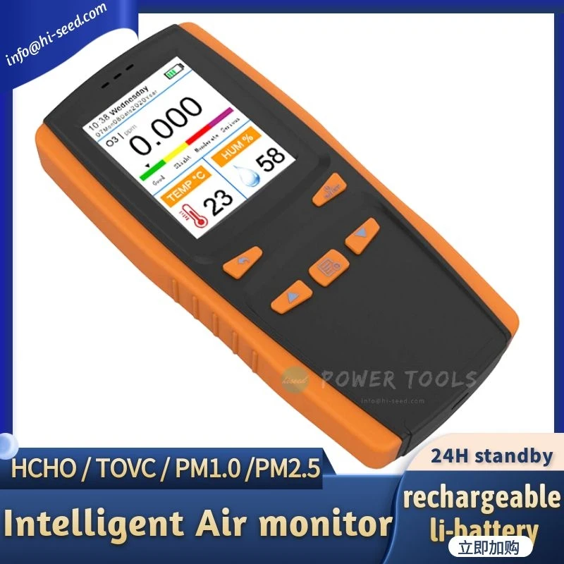 

Air Quality PM2.5 Detector Formaldehyde Carbon Dioxide Particle TOVC