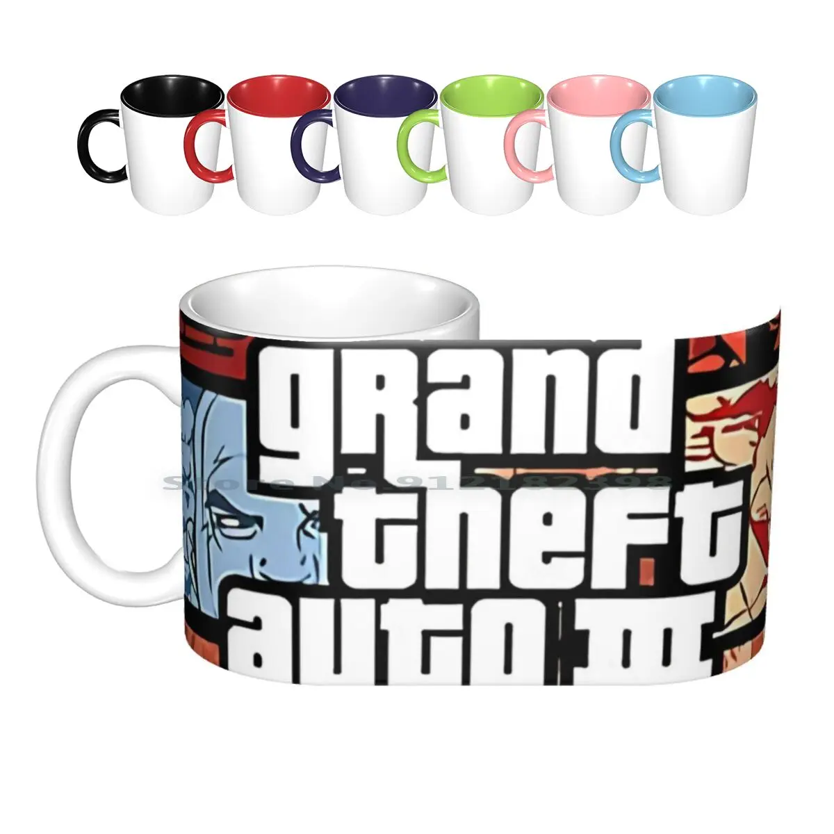 3 Ceramic Mugs Coffee Cups Milk Tea Mug 3 Iii Grand Theft Auto Grand Theft Auto Adventure Police True Crime Girls Cool Games