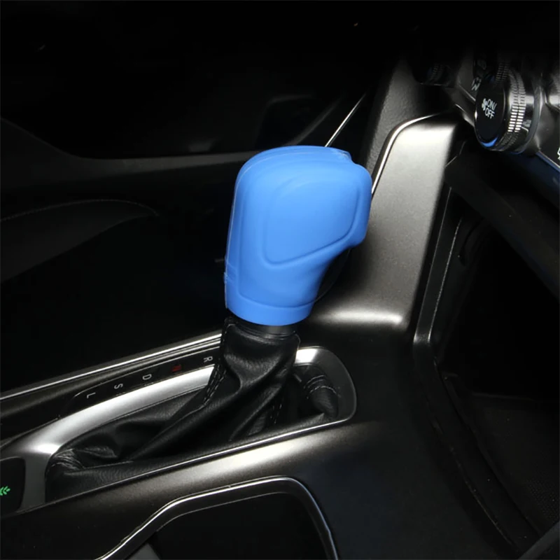 

Car Silicone Cover Gear Head Shift Case Car Accessories For Volkswagen Tiguan POLO T-ROC Golf Jetta Passat Touareg Touran etc.