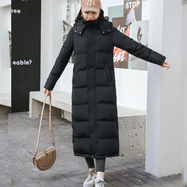 

Long Women 2020 Duck Winter Coat Korean Thick Puffer Down Coats Female Jacket Casacas Para Mujer KJ2012