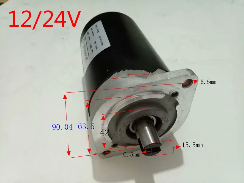 12V 24V / 800W 1200W DC Motor Hydraulic Pump Lifting Platform Power Unit Motor.
