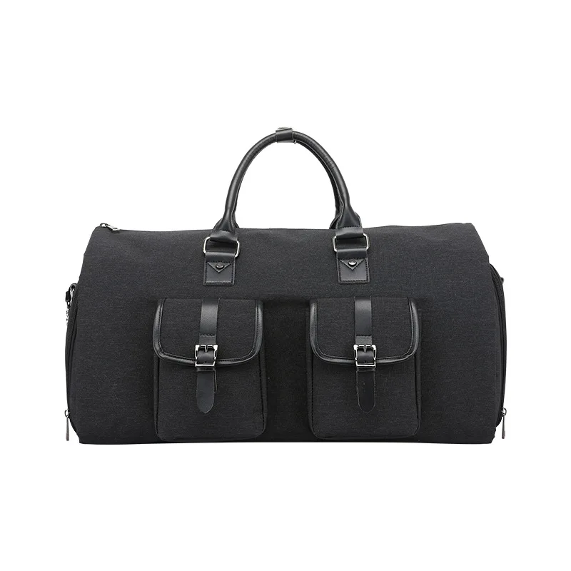 Imagem -05 - Multifuncional Masculino Duffle Bolsa Grande Capcocidade Bolsas de Bagagem à Prova Impermeável Água Viagem Terno Bolsa de Armazenamento com Sapatos Bolsa Organizador