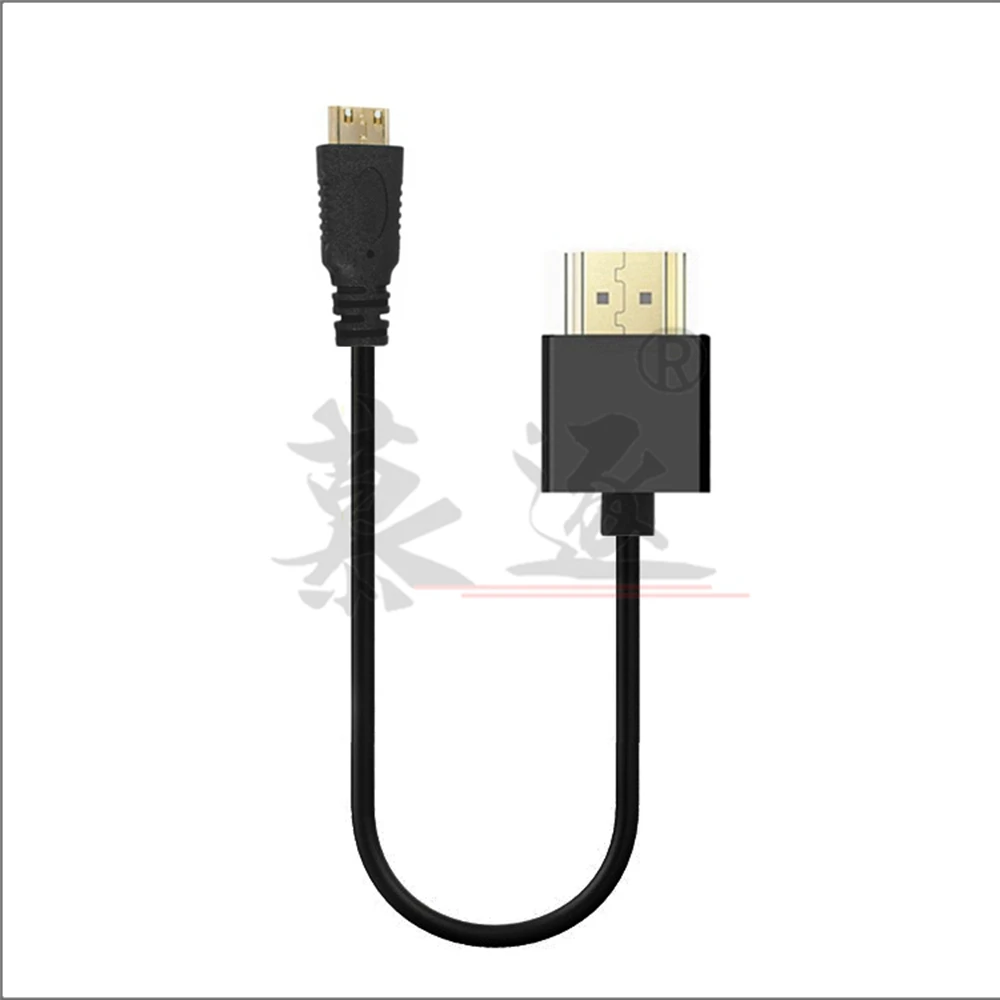OD 3,2mm Super Soft HD-2,0 männlichen zu Micro Mini HD-Kompatibel männlichen Dünne Kabel 4k hd @ 60hz Licht-gewicht Tragbare