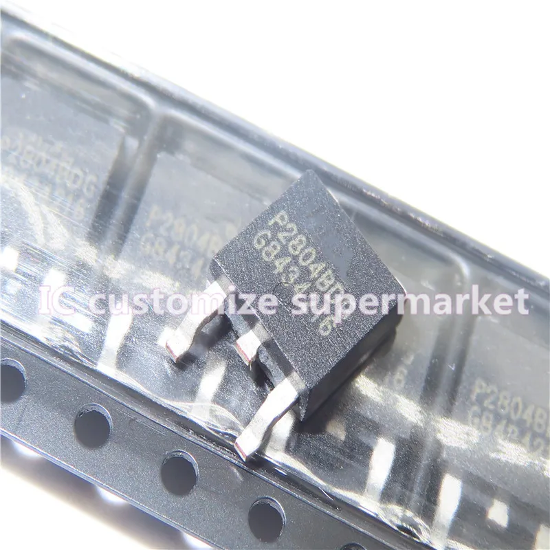 10ชิ้น/ล็อตNWE P2804BDG TO-252 40V 25A SMDทรานซิสเตอร์