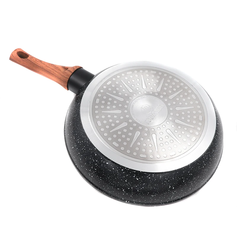 Master Star-Non-Stick Durable Frying Pan, Steak Omelette, Aluminum Marble Coating Pan, Induction Cooker, Modern Kitchenware