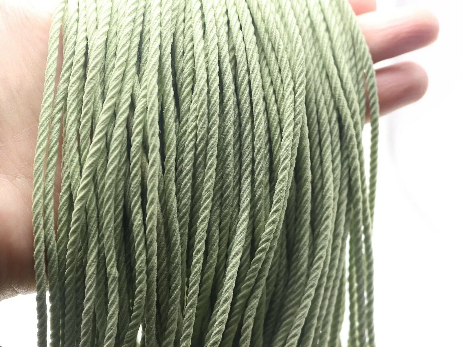 Corda elastica intrecciata da 10 metri, filo elasticizzato da 2,5 mm per lavori di cucito