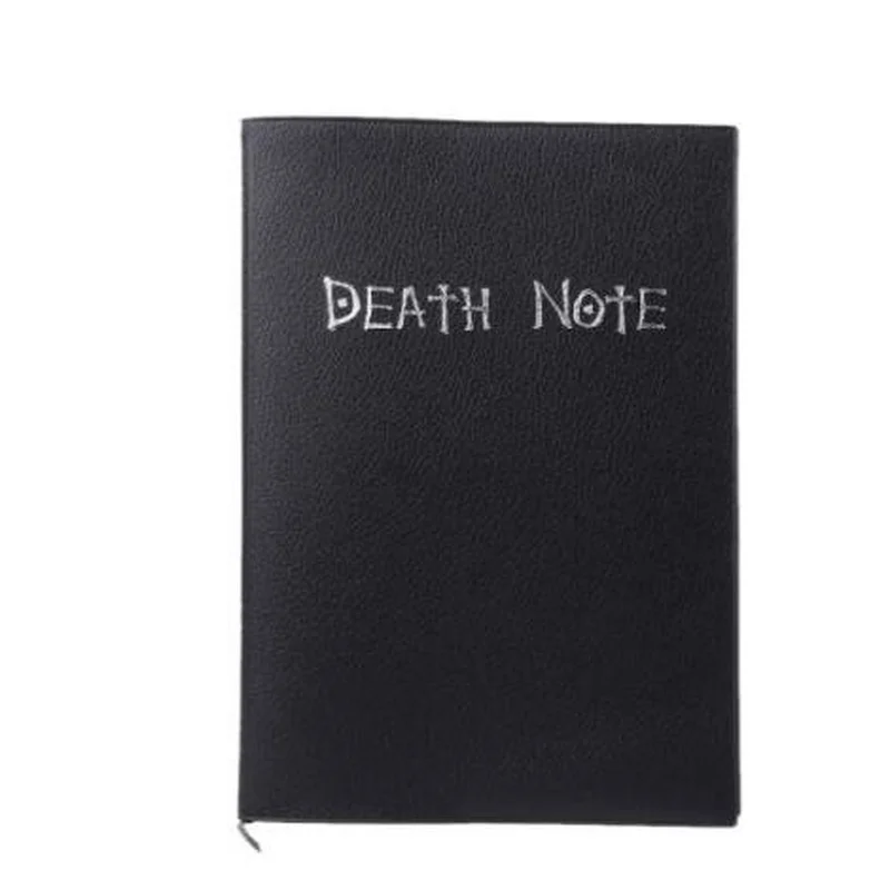 Juego de Cuaderno de Anime Death Note, diario de cuero coleccionable, cuaderno de la muerte, diario de escritura con tema de Anime grande, bolígrafo