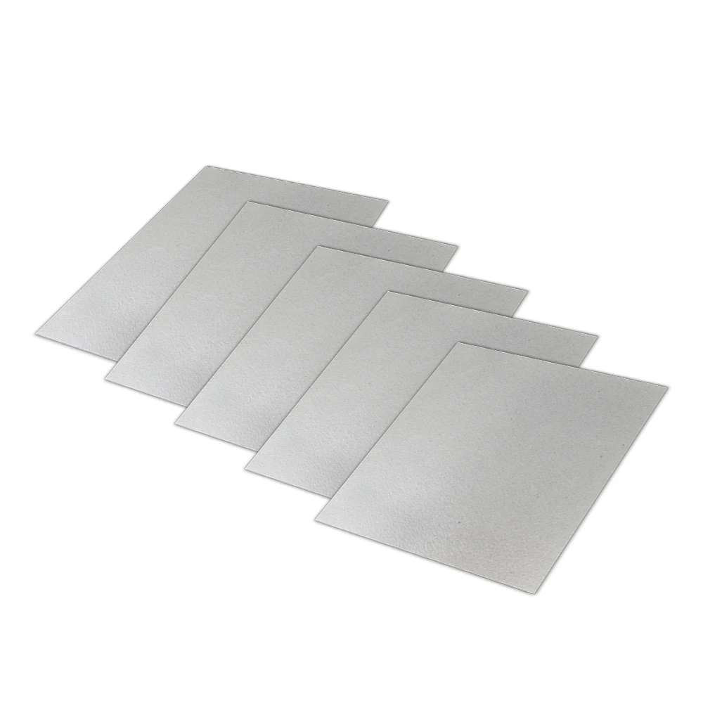 5pcs Mica Piatti Lenzuola Spessore Forno A Microonde Tostapane Mica Piatti Lenzuola per Midea Elettrodomestici Universali Parti di 150x120 millimetri