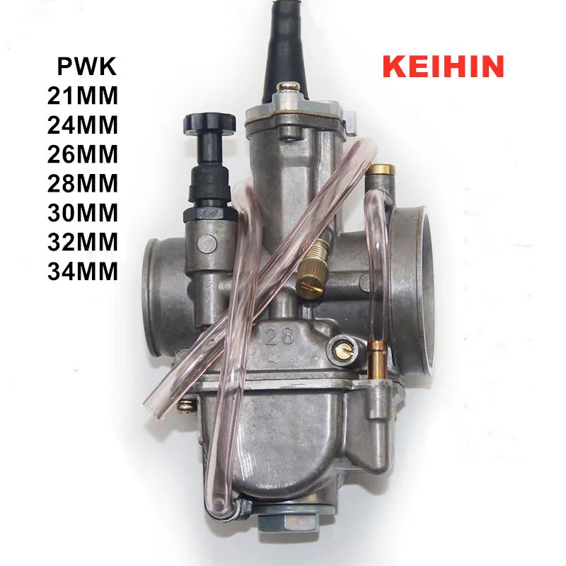 

Universal Moto Carburetor Carburador PWK 21 24 26 28 30 32 34mm 2T 4T For Keihin With Power Jet For Racing Motorcycle