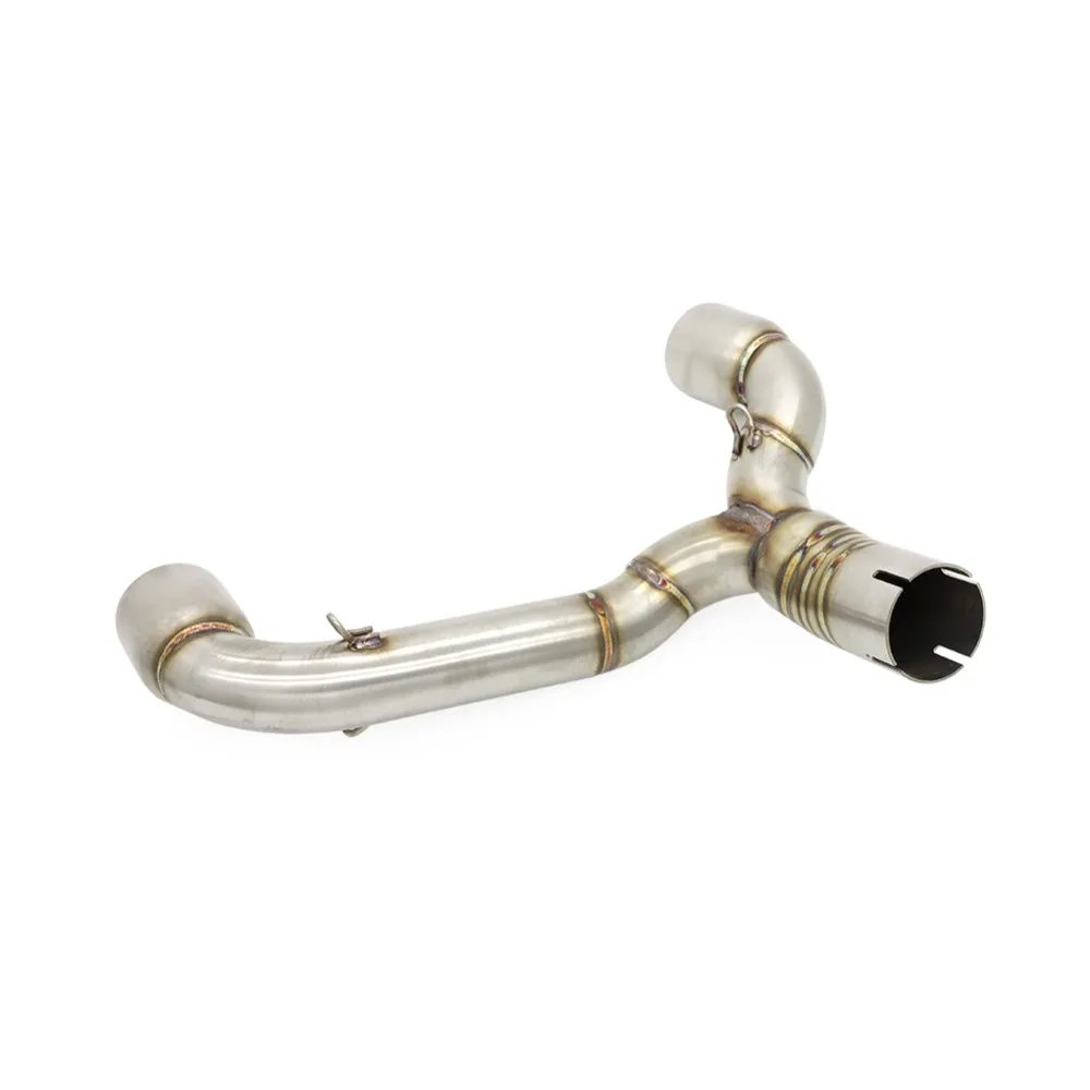 Motorcycle Exhaust Pipe For Suzuki GSR400 GSR600 BK400 BK600 GSR BK 400 600 Middle Link Connection Mid Tube Muffler