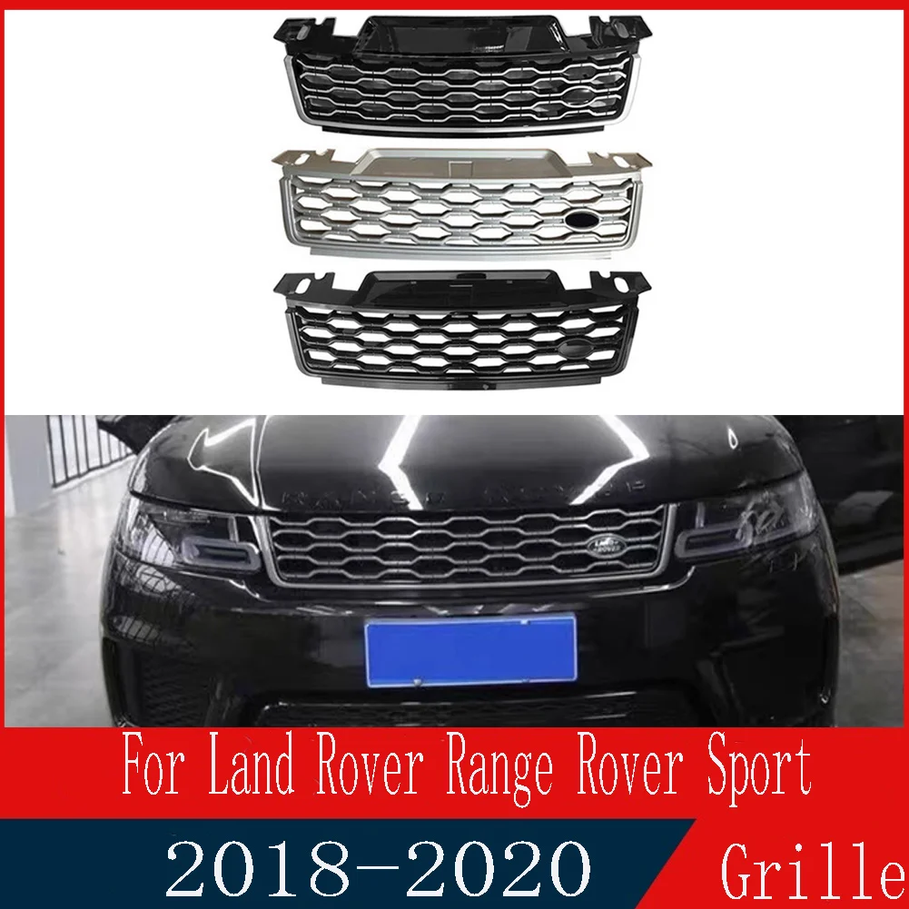 

For Land Rover Range Rover Sport 2018 2019 2020 2021 2022 Car Front Bumper Grille Centre Panel Exterior Styling Upper Grill