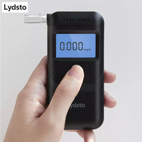 YouPin Lydsto Alcohol Detector Professional Breath Tester LCD Screen Mini Digital Drunk Driving Blowing Tester Breathalyzer