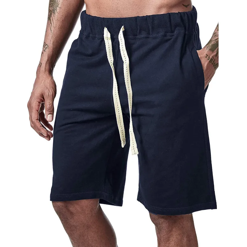 New Men Fitness Loose Sports Shorts Bodybuilding Joggers Summer Bermudas Short Pants Male Casual Fashion Beach Brand Sweatpants