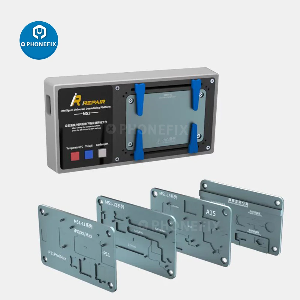 MJ iRepair MS1 Desoldering Estação de pré-aquecimento Módulo de matriz de pontos de expansão multifuncional para IPhone X-14 15 16 mesa de aquecimento